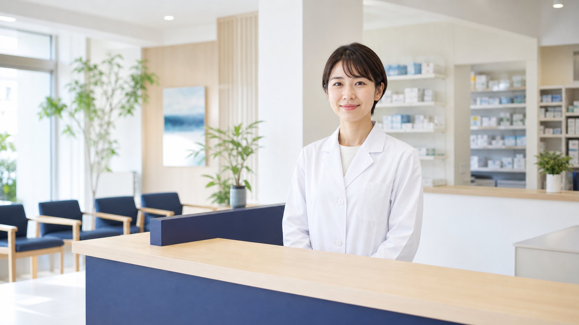 あおぞら薬局の外観・店内イメージ